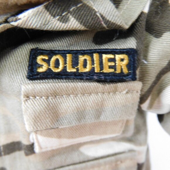 Nanco Animaland Monkey 15" Plush W/Camo Clothes 2007 - Picture 3 of 8